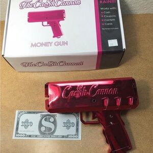 Chrome Red Cash Cannon (Battery included)